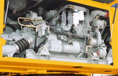 Двигатель крановой установки на Libherr 1160-5.1