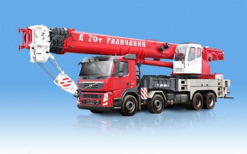 КС-75721 «Галичанин» H&H (Хюдак и Хиршманн, Германия) базовая комплектация стрела 42,0 м <br> овоидного профиля - крупнее