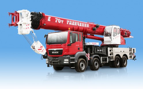 КС-75721-3 «Галичанин» H&H (Хюдак и Хиршманн, Германия) базовая комплектация стрела 42,0 м овоидного профиля - крупнее