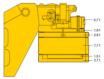 Противовес на автокране Liebherr 1090-4.1