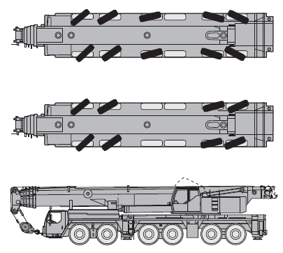 Управление автокраном Liebher LTM 1250-6.1 Управление автокраном Liebher LTM 1250-6.1