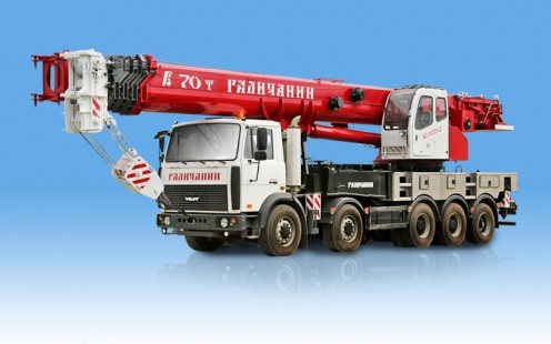КС-74721-2 «Галичанин» H&H (Хюдак и Хиршманн, Германия) базовая комплектация стрела 42,0 м овоидного профиля - крупнее