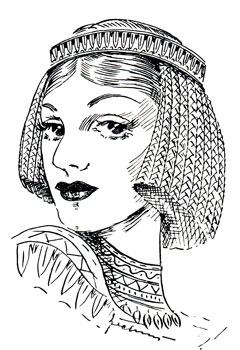 Рис. 1. Египтянка