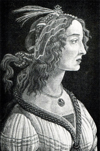 Рис. 3. Флорентика 1440 г. ( по Сандро Ботечелли)