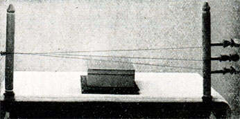 Рис. 77. Рама для вплетения волос кардой