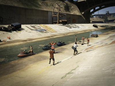 Прохождение миссий GTA 5 — Сафари на районе