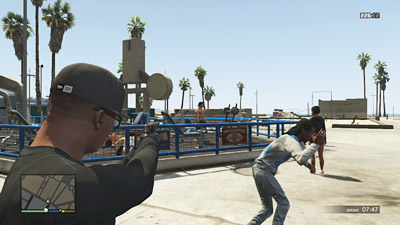 Прохождение миссий GTA 5 — Убийство — 4 цели