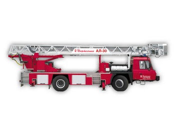 Автолестница пожарная АЛ-30 TATRA-T815
