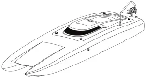 PROBOAT PRB08029 Бесщеточный катамаран RTR - PROBOAT PRB08029 Бесщеточный катамаран RTR