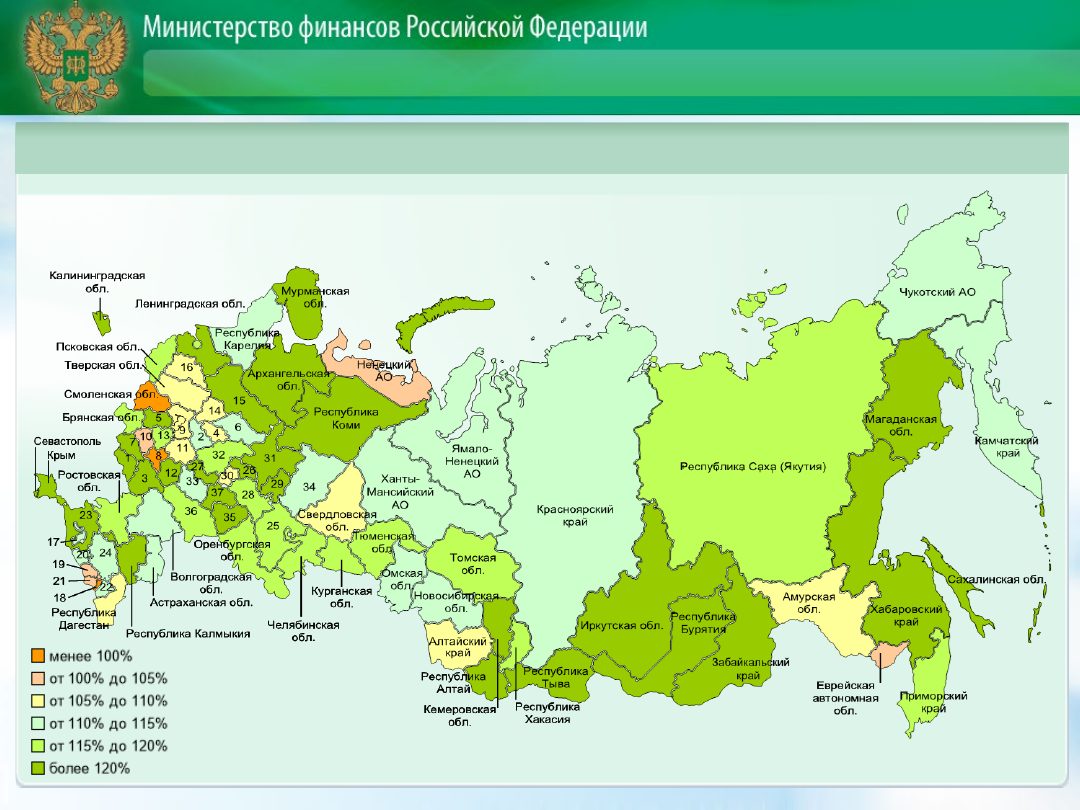 Бюджеты субъектов РФ 2022.