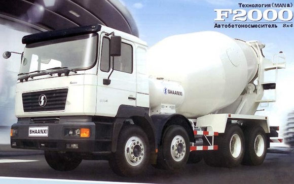 Автобетоносмеситель SX5314GJBJS306 (МAN)