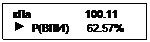 Подпись: кПa                  100.11
 	P(ВПИ)      62.57%

