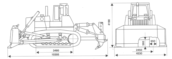 Бульдозер Т-500