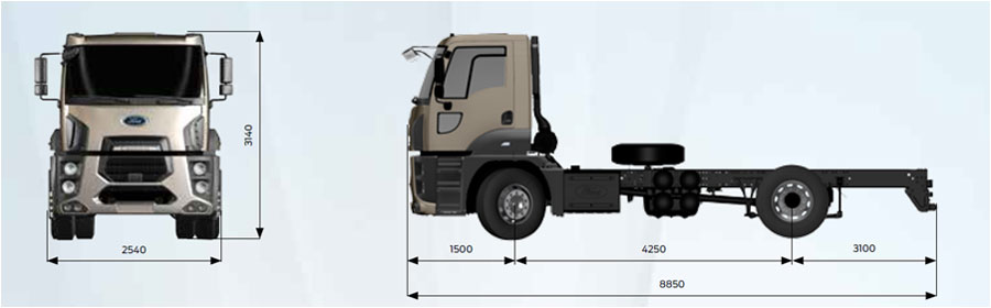 FORD TRUCKS 1833 DC