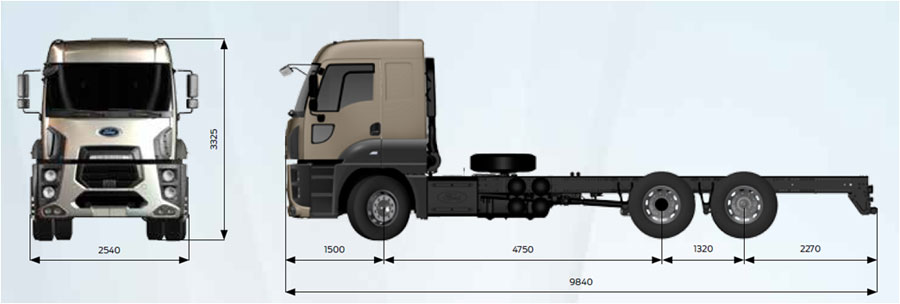 FORD TRUCKS 2542 HR