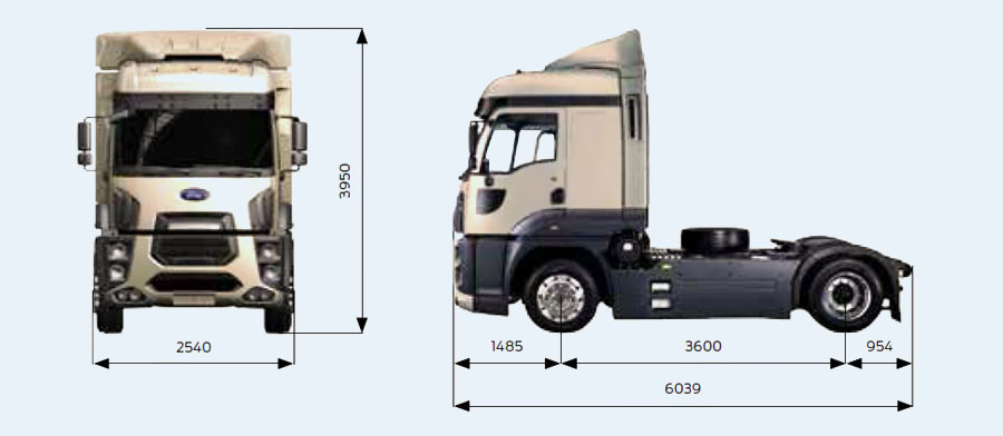 FORD TRUCKS 1848T