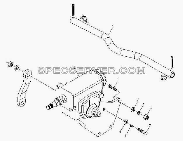 Управление рулевое (II) для BJ 1044/1065 (список запасных частей)