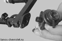 замена регулятора давления топлива