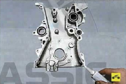 Nissan Almera Classic. СИСТЕМА СМАЗКИ. СНЯТИЕ И УСТАНОВКА МАСЛЯНОГО НАСОСА