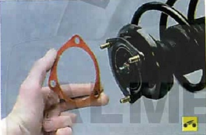Nissan Almera Classic. ПЕРЕДНЯЯ ПОДВЕСКА. РЕМОНТ АМОРТИЗАТОРНОЙ СТОЙКИ ПЕРЕДНЕЙ ПОДВЕСКИ