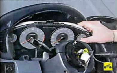 Nissan Almera Classic. КОМБИНАЦИЯ ПРИБОРОВ. СНЯТИЕ И УСТАНОВКА КОМБИНАЦИИ ПРИБОРОВ