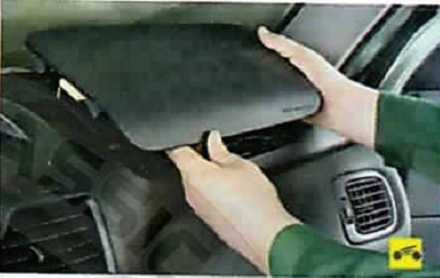 Nissan Almera Classic. ПАНЕЛЬ ПРИБОРОВ. СНЯТИЕ, РАЗБОРКА И УСТАНОВКА ПАНЕЛИ ПРИБОРОВ