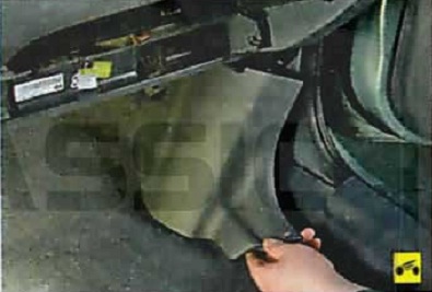 Nissan Almera Classic. ПАНЕЛЬ ПРИБОРОВ. СНЯТИЕ, РАЗБОРКА И УСТАНОВКА ПАНЕЛИ ПРИБОРОВ