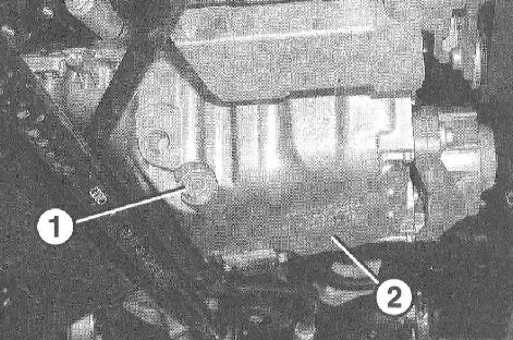 2.7 Замена двигательного масла и масляного фильтра Ауди А4