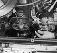 2.13 Работы над зубчатым ремнем ГРМ Audi 80