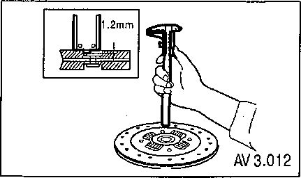 3.2.8 Проверка ведомого Диска Шевроле Авео 2003-2008