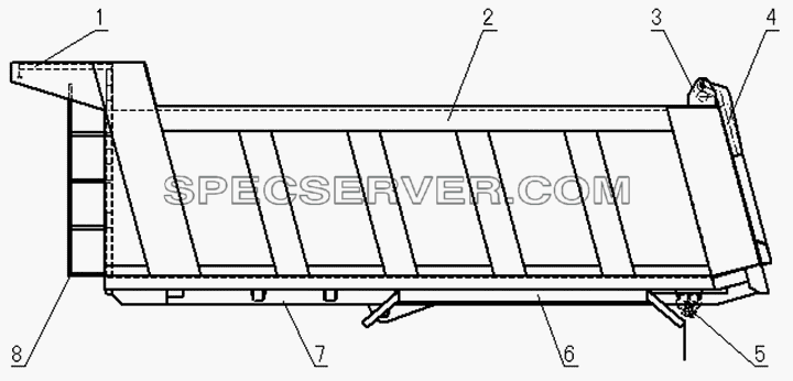 Платформа для DFL-3251A (список запасных частей)