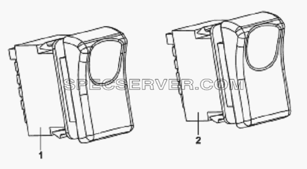 3750G-C0101 Выключатели КОМ и подъема самосвальной платформы для DFL-3251A Euro3 (список запасных частей)