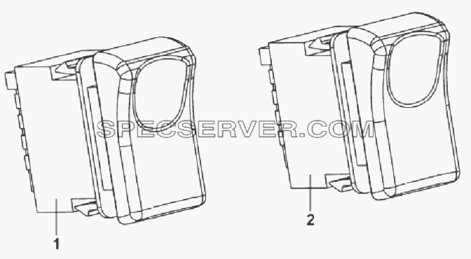 3750G-C0101 Выключатели КОМ и подъема самосвальной платформы для DFL-3251AXA Euro3 (список запасных частей)