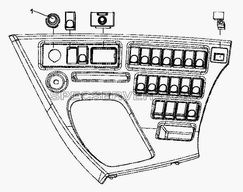 3725A-C0100 Прикуриватель для DFL-3250A1-K09-003-01 (список запасных частей)