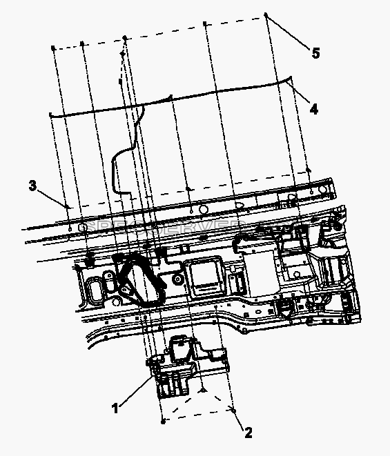 3747A-C0100 Омыватель лобового стекла для DFL-3250A1-K09-003-01 (список запасных частей)