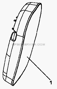 8201B-C0100 Наружное правое зеркало заднего вида для DFL-3250A1-K09-003-01 (список запасных частей)