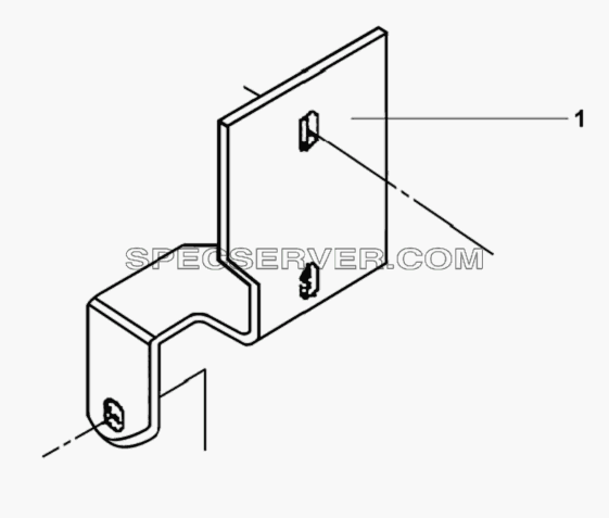 Relay Installation Bracket Subassembly для L3251A3 (вара.) (список запасных частей)