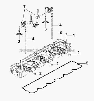 Rocking Arm Subassembly для L3251A3 (вара.) (список запасных частей)