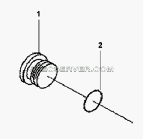 Torque Converter Cooling Subassembly для L3251A3 (вара.) (список запасных частей)