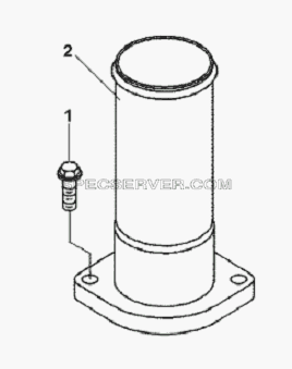 Water Outlet Connecting Pipe Subassembly для L3251A3 (вара.) (список запасных частей)