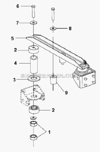 Engine Auxiliary Suspension Subassembly-Complete Vehicle для L3251A3 (вара.) (список запасных частей)