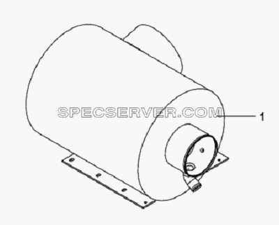 Air Filter Subassembly для L3251A3 (вара.) (список запасных частей)