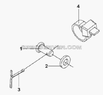 Control Cable Auxiliary Fixing Wire для L3251A3 (вара.) (список запасных частей)