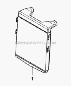 Intercooler Subassembly для L3251A3 (вара.) (список запасных частей)