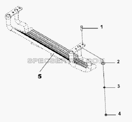 Radiator Protection Subassembly для L3251A3 (вара.) (список запасных частей)
