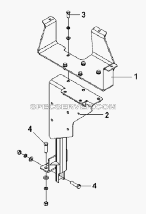 Expansion Tank Installation Subassembly для L3251A3 (вара.) (список запасных частей)