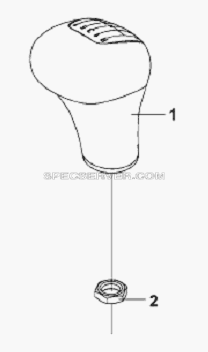 Gear Control Handle Subassembly для L3251A3 (вара.) (список запасных частей)