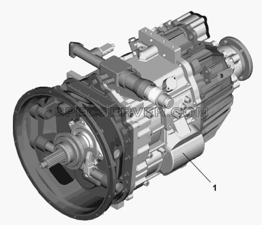 Transmission Assembly для L3251A3 (вара.) (список запасных частей)