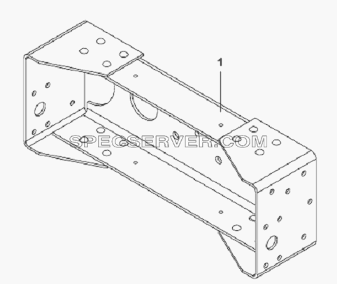 Cross Beam Subassembly-Rear для L3251A3 (вара.) (список запасных частей)