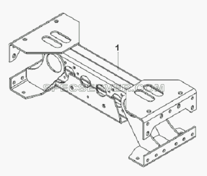 Cross Beam Subassembly-Second Cross Beam для L3251A3 (вара.) (список запасных частей)